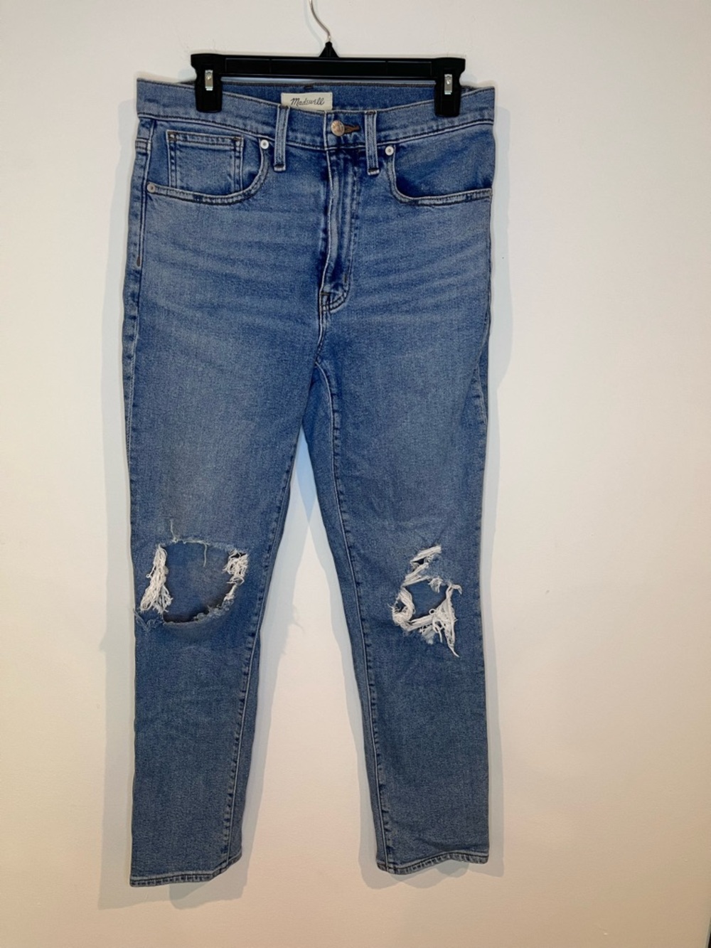 Madewell Roadtripper Slim Boyjeans Distressed Size 27